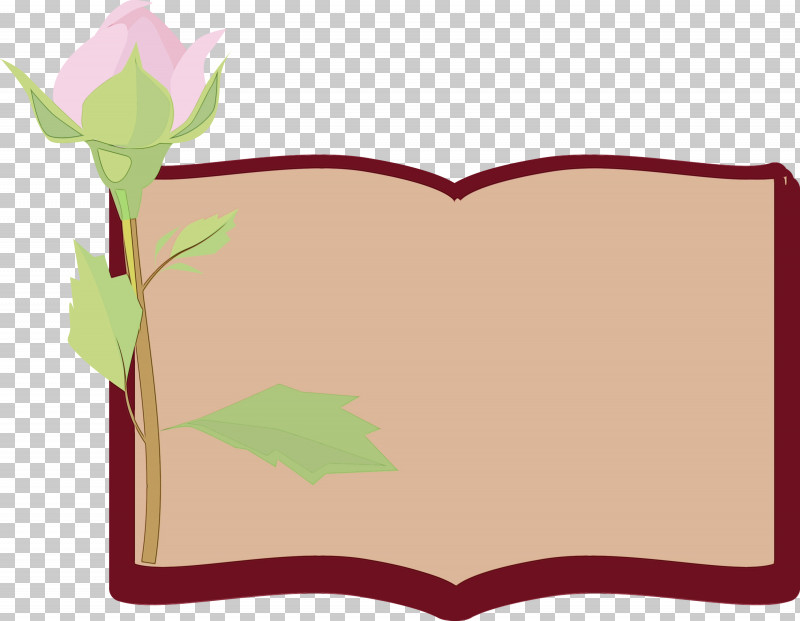 Flower Leaf Cartoon Rectangle Petal PNG, Clipart, Biology, Book Frame, Cartoon, Flower, Flower Frame Free PNG Download