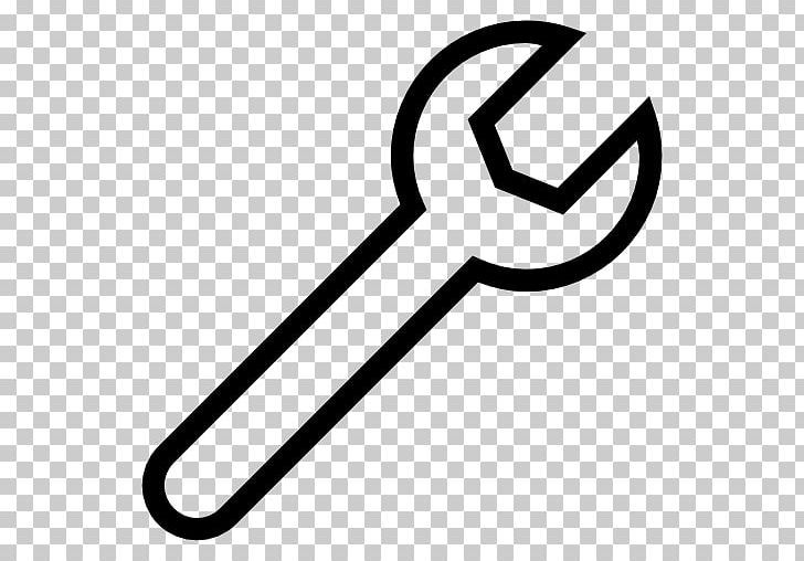 Hand Tool Spanners Computer Icons PNG, Clipart, Adjustable Spanner, Black And White, Computer Icons, Hand Tool, Line Free PNG Download