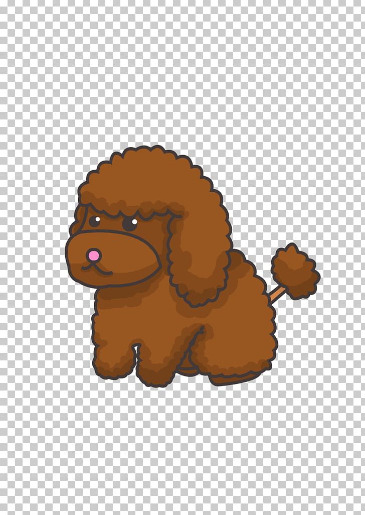 poodle puppy clipart