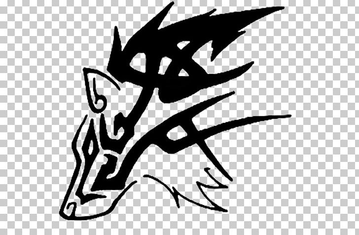 alpha wolf symbol tattoo