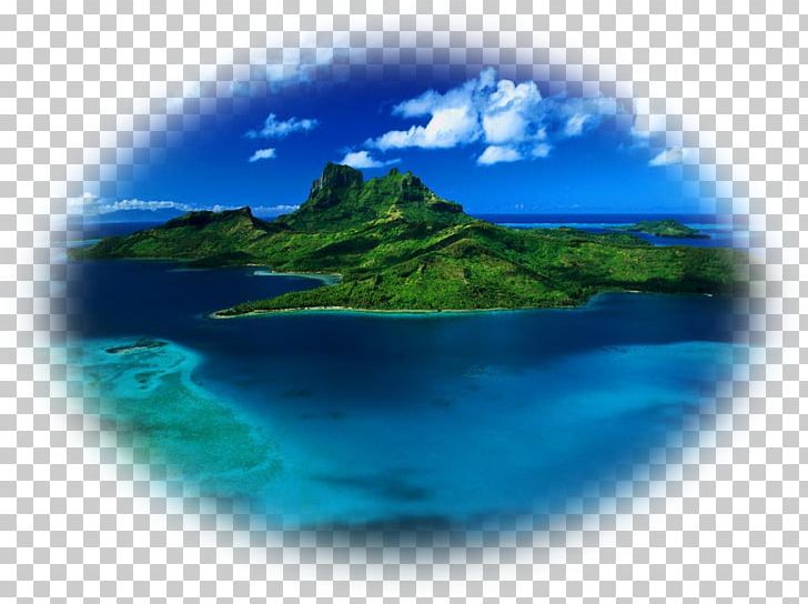 Bora Bora Tahiti Desktop Island PNG, Clipart, Archipelago, Atmosphere, Bora Bora, Computer, Computer Monitors Free PNG Download