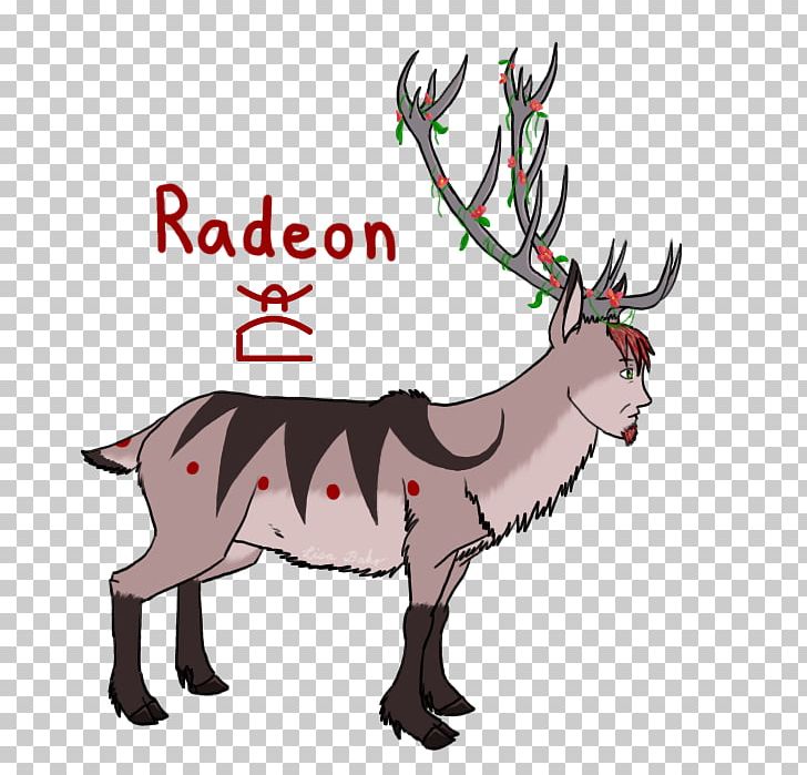 Reindeer Elk Horse Cattle Mammal PNG, Clipart, Antler, Cattle, Cattle Like Mammal, Character, Christmas Free PNG Download
