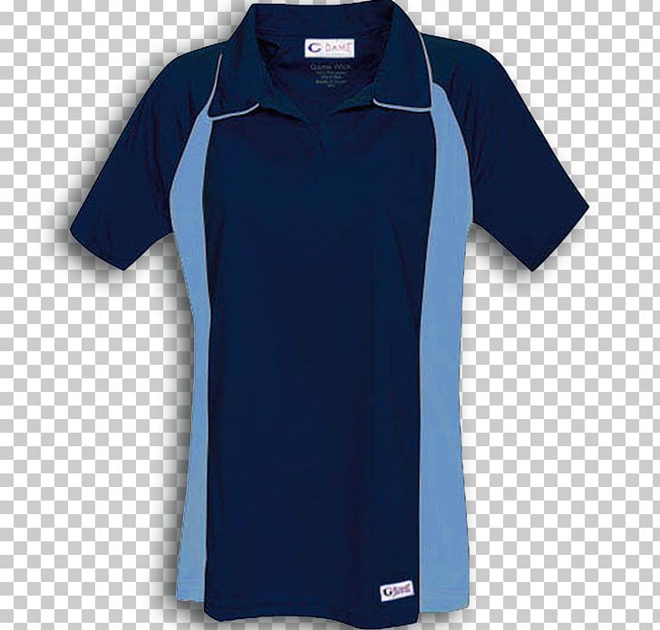 T-shirt Polo Shirt Sleeve Product PNG, Clipart, Active Shirt, Blue ...
