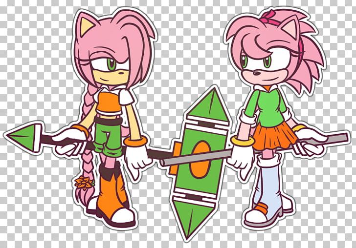 Amy Rose Sonic The Hedgehog Fan Art Character PNG, Clipart, Amy Rose, Art, Artwork, Cartoon, Chao Free PNG Download