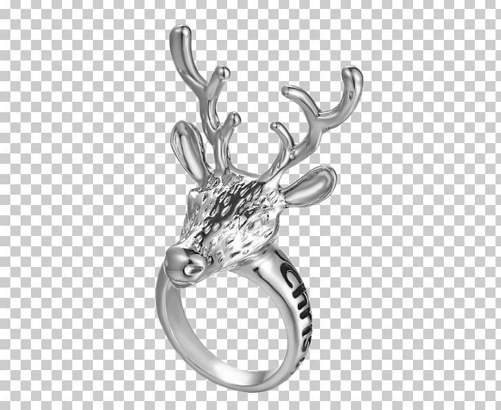 Earring Wedding Ring Christmas Silver PNG, Clipart, Antler, Body Jewelry, Christmas, Deer, Earring Free PNG Download