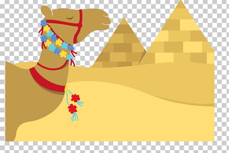 Egyptian Pyramids Camel Illustration PNG, Clipart, Animals, Camel Like Mammal, Camel Vector, Desert, Egypt Free PNG Download