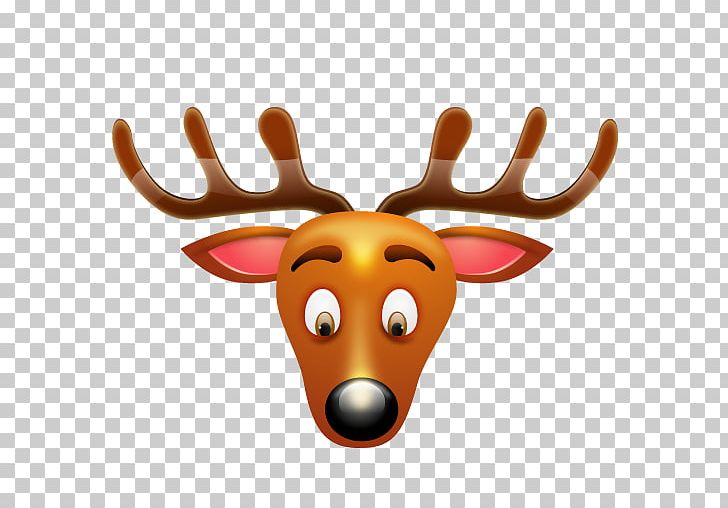Rudolph Reindeer Santa Claus Computer Icons PNG, Clipart, Antler, Cartoon, Christmas, Computer Icons, Deer Free PNG Download