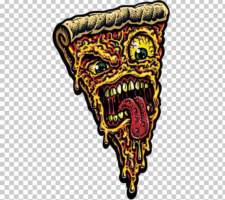 Santa Cruz Pizza T-shirt Artist Skateboard PNG, Clipart, Art, Bone, Buckle, Cartoon, Cartoon Pizza Free PNG Download