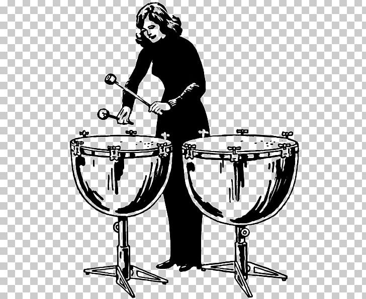 Timpani Drum Percussion PNG, Clipart, Banjo, Bass Drum, Black And White, Cookware And Bakeware, Download Free PNG Download