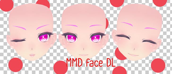 Face MikuMikuDance Eyelash Head Eyebrow PNG, Clipart, Beauty, Cheek, Chin, Cosmetics, Deviantart Free PNG Download