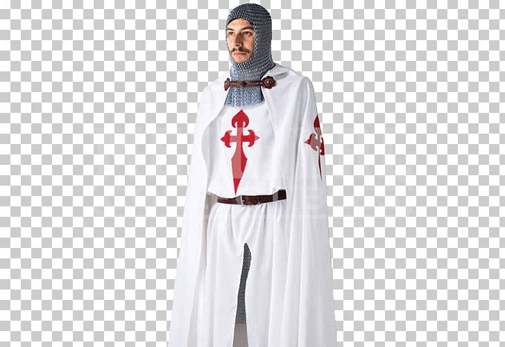 Middle Ages Crusades Knights Templar Clothing Cloak PNG, Clipart, Chivalry, Cloak, Clothing, Costume, Costume Design Free PNG Download