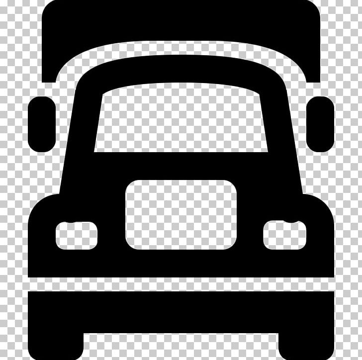 Semi-trailer Truck Computer Icons Van PNG, Clipart, Area, Black, Black And White, Camion, Cars Free PNG Download