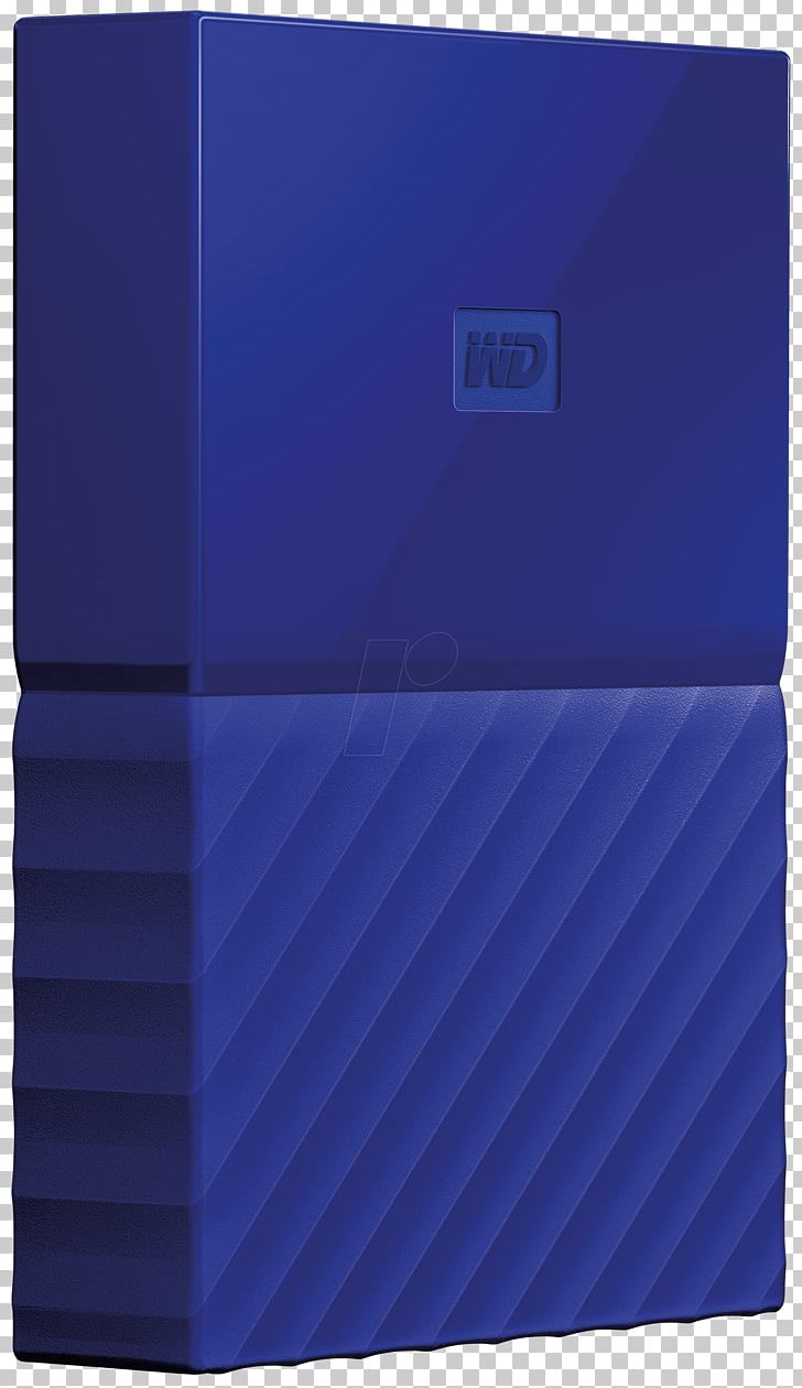 My Passport Blue Hard Drives Western Digital USB 3.0 PNG, Clipart, Angle, Blue, Color, Computer Software, Electric Blue Free PNG Download