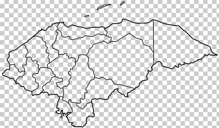 Ocotepeque Blank Map Departamentele Hondurasului Gracias A Dios Department PNG, Clipart, Angle, Area, Black And White, Blank Map, Coloring Book Free PNG Download