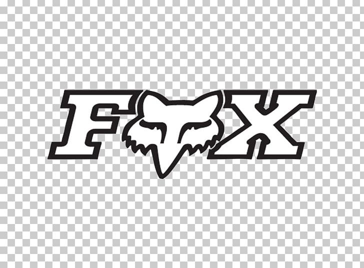 Fox Racing Clothing Decal Motorcycle Sticker PNG, Clipart, Alpinestars, Angle, Area, Black, Black And White Free PNG Download