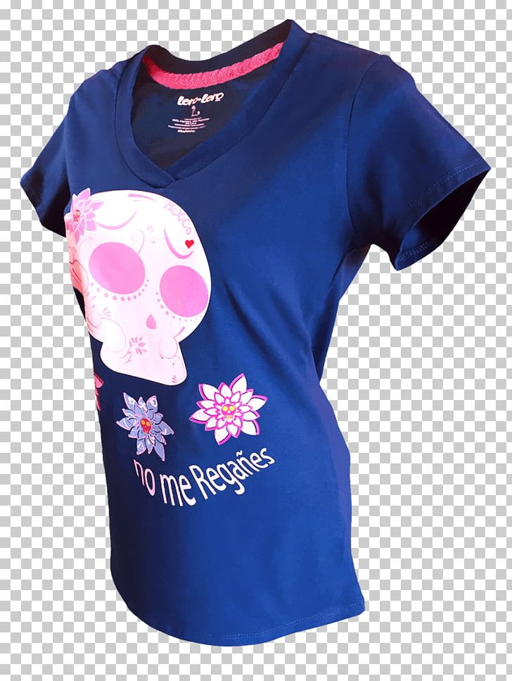 T-shirt Blue Mexico Printmaking Calavera PNG, Clipart, Active Shirt, Blue, Cala, Calavera, Clothing Free PNG Download