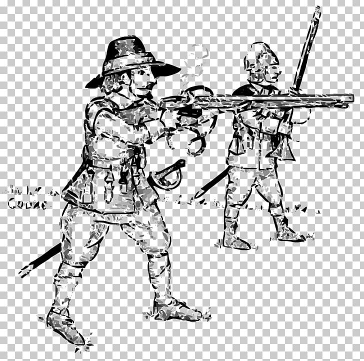 Drawing Cartoon English Civil War Soldier England PNG, Clipart, Arm, Army, Art, Artwork, Black And White Free PNG Download