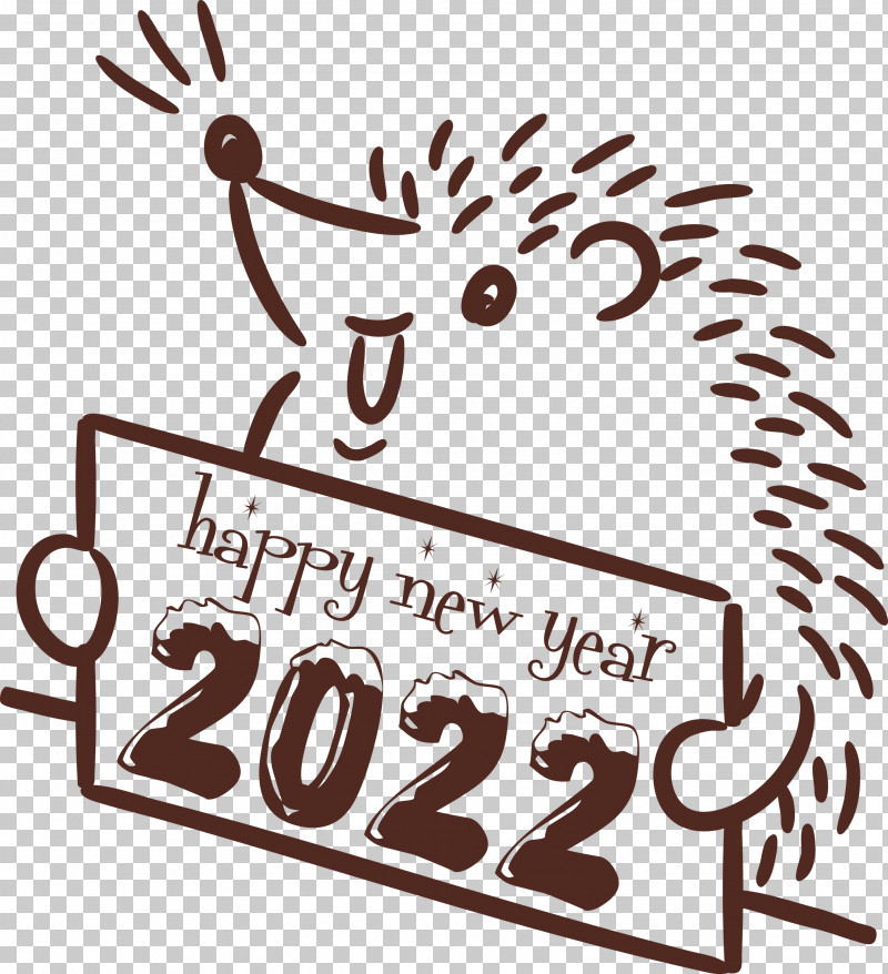 2022 Happy New Year 2022 New Year Happy New Year PNG, Clipart, Biology, Black, Black And White, Cartoon, Happy New Year Free PNG Download