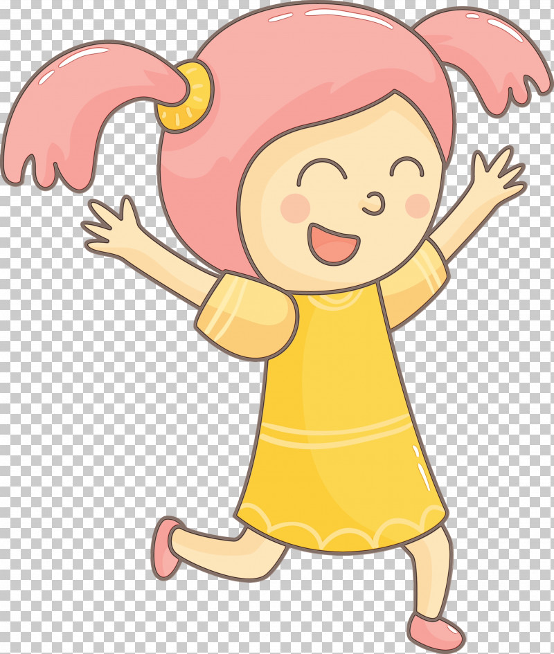 Cartoon Pink Child Finger Happy PNG, Clipart, Cartoon, Cheek, Child, Finger, Happy Free PNG Download