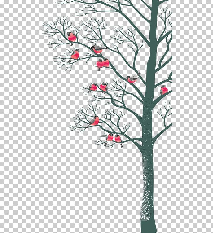 Bird Tree Branch Christmas PNG, Clipart, Animals, Art, Bird Cage, Birds, Branch Free PNG Download