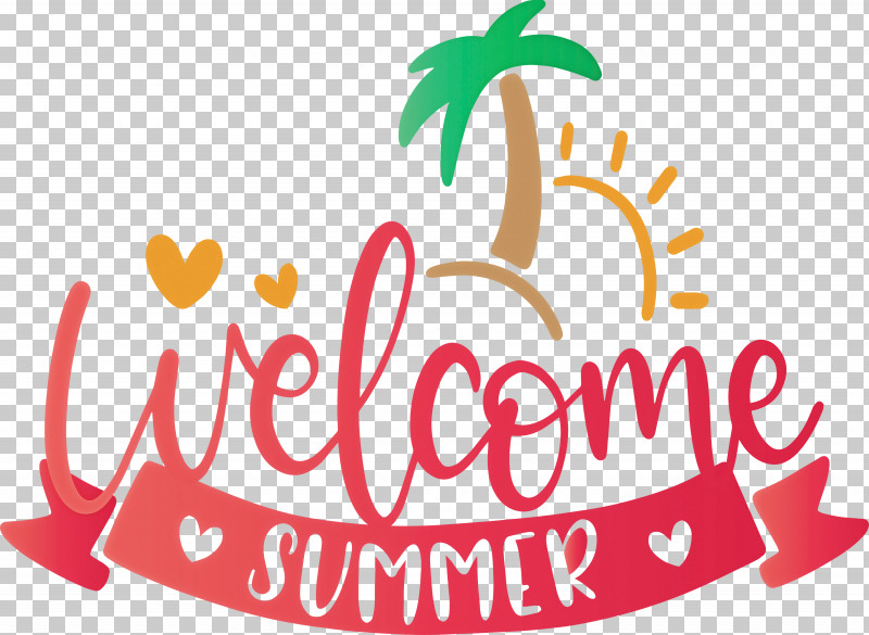 Welcome Summer PNG, Clipart, Cartoon, Drawing, Line Art, Logo, Poster Free  PNG Download