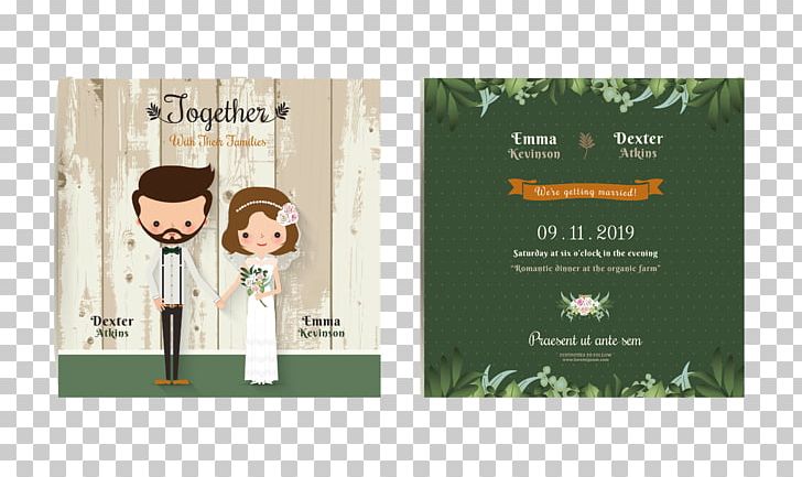 Wedding Invitation Bridegroom Illustration PNG, Clipart, Border Texture, Bride, Bride And Groom, Brochure, Business Card Free PNG Download