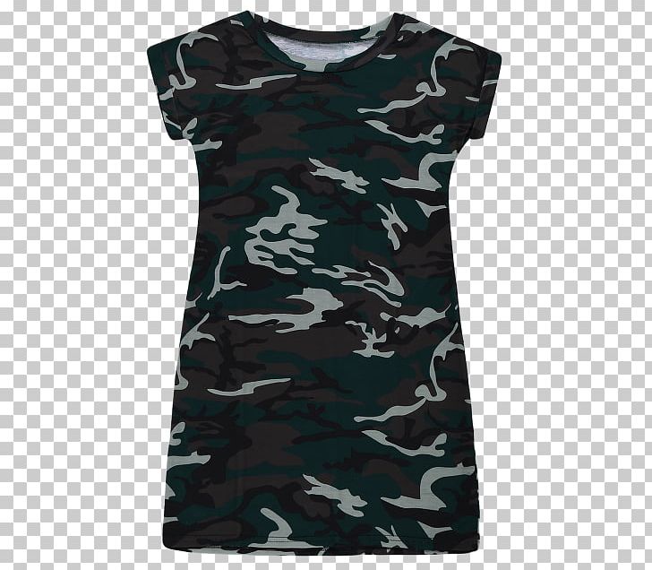 T-shirt Dress Sleeve Camouflage Collar PNG, Clipart, Black, Bodysuit, Camouflage, Collar, Day Dress Free PNG Download