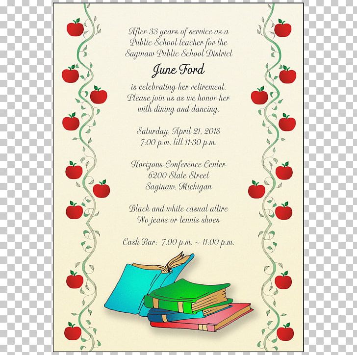 Wedding Invitation Greeting & Note Cards Retirement Teacher Party PNG, Clipart, Blackboard, Christmas Decoration, Christmas Ornament, Credit, Credit Card Free PNG Download