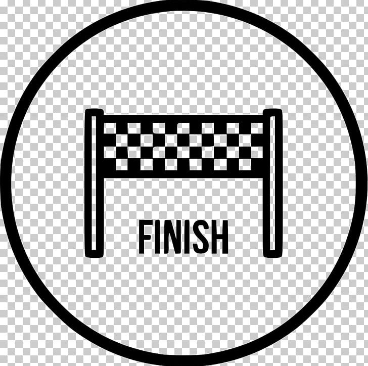 Computer Icons Finish Line PNG, Clipart, Area, Black, Black And White, Brand, Circle Free PNG Download