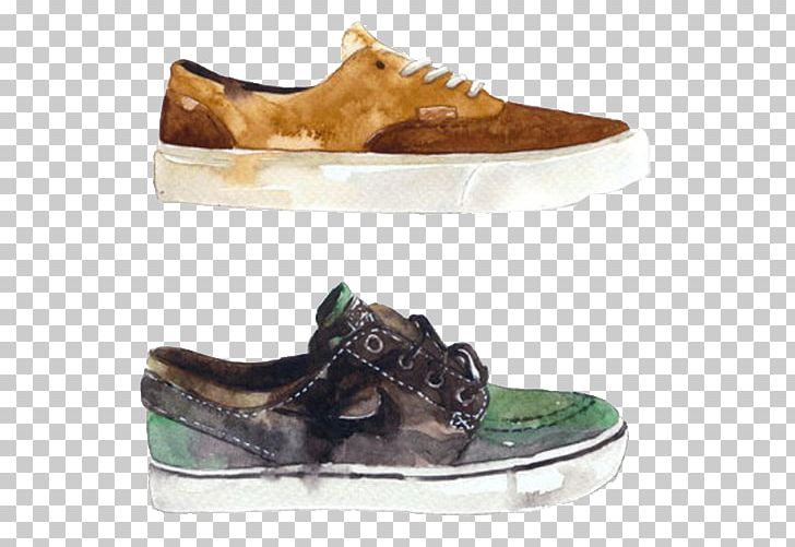 Sneakers Shoe Nike Designer PNG, Clipart, Brown, Color, Color Pencil, Color Powder, Colors Free PNG Download