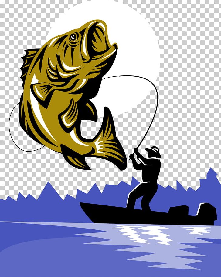 Bass Fishing Fishing Rod Fly Fishing PNG, Clipart, Animals, Aquarium Fish, Art, Bass, Bass Boat Free PNG Download
