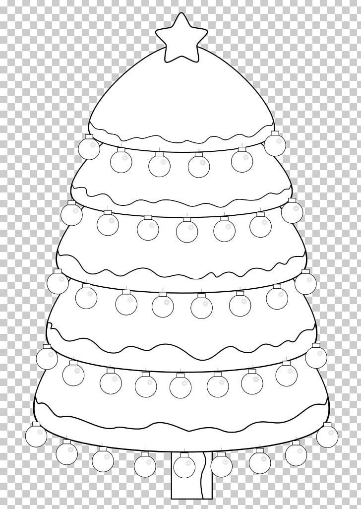 Line Art Christmas Tree White PNG, Clipart, Area, Artwork, Black And White, Christmas, Christmas Tree Free PNG Download