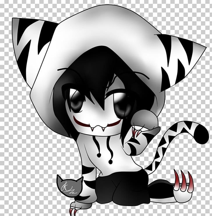 Jeff The Killer Slenderman YouTube Drawing Creepypasta PNG, Clipart, Art, Black, Black And White, Carnivoran, Cartoon Free PNG Download