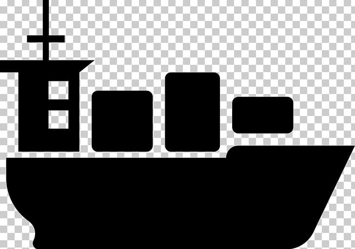 Container Ship Freight Transport Computer Icons Cargo PNG, Clipart, Area, Black, Black And White, Boat, Brand Free PNG Download