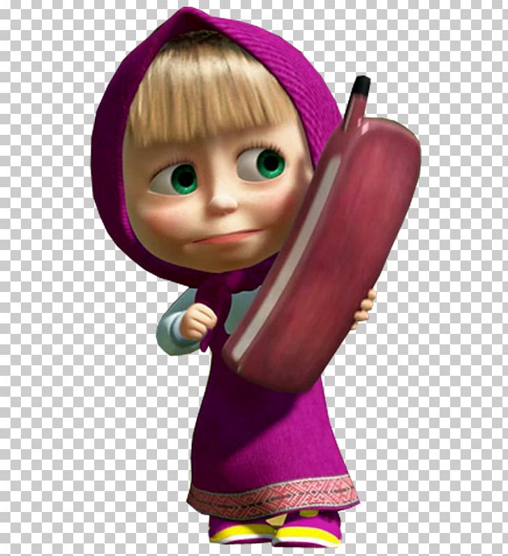 Masha And The Bear Animation PNG, Clipart, Animals, Animation, Bear, Brown Hair, Cartoon Free PNG Download