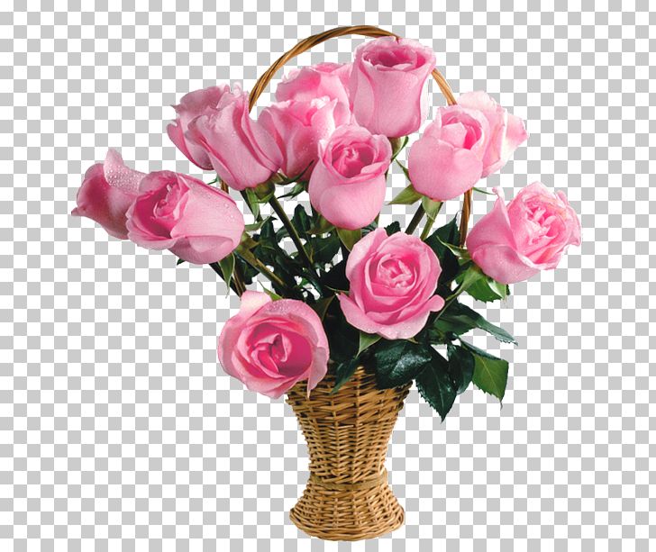 Rose Flower Pink Basket PNG, Clipart, Artificial Flower, Blue, Centrepiece, Clipart, Cut Flowers Free PNG Download