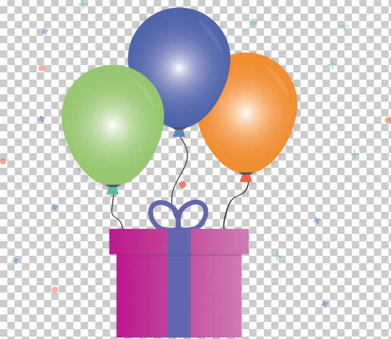 Birthday Present Gift PNG, Clipart, Balloon, Birthday, Confetti, Gift, Party Free PNG Download