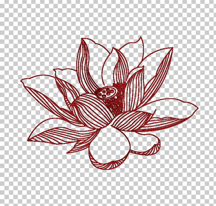 Floral Design PNG, Clipart, Artwork, Black And White, Cut Flowers, Download, Embroidery Free PNG Download