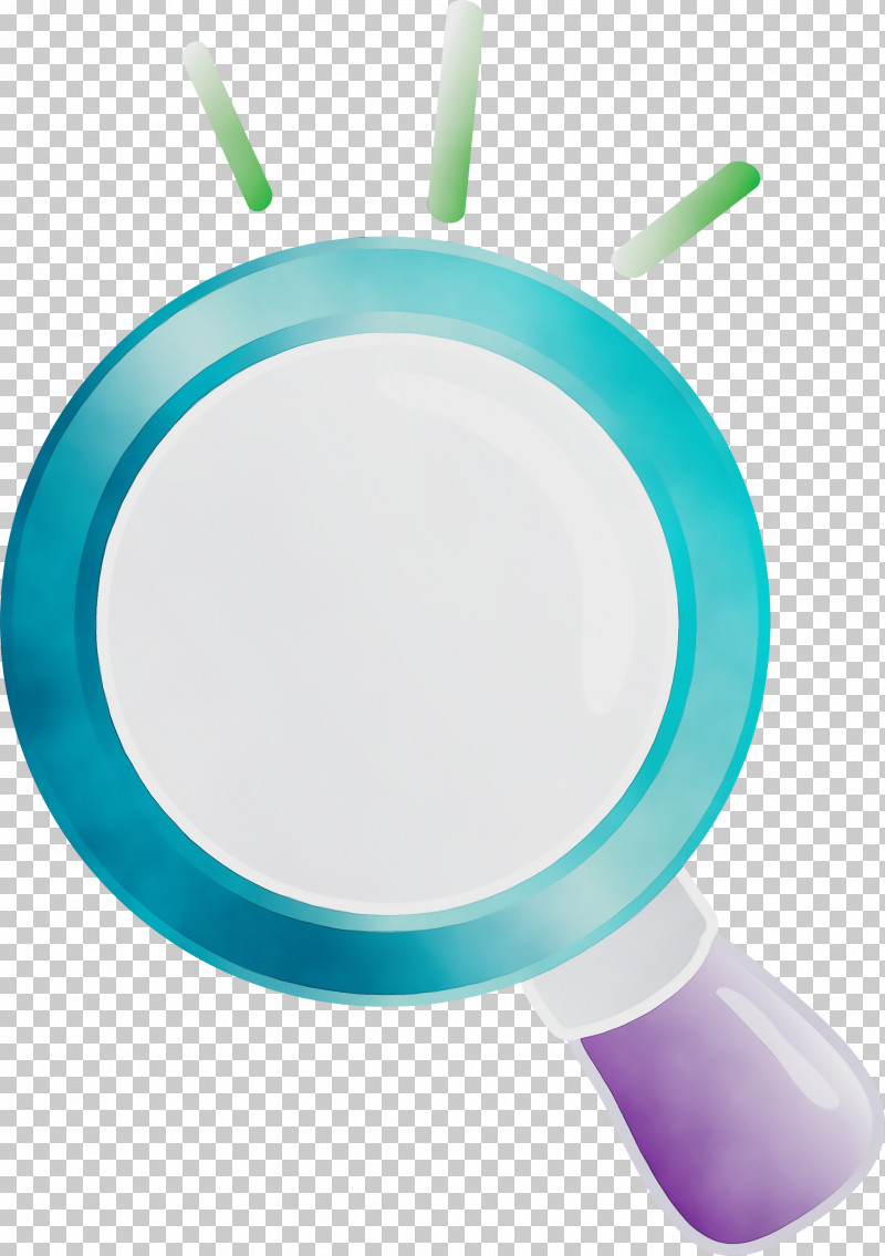 Turquoise Aqua Turquoise Circle Plastic PNG, Clipart, Aqua, Circle, Magnifier, Magnifying Glass, Paint Free PNG Download