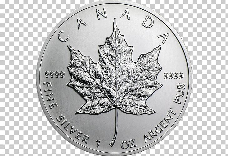 Canada Canadian Silver Maple Leaf Canadian Gold Maple Leaf Silver Coin PNG, Clipart, Black And White, Bullion Coin, Canada, Canadian Gold Maple Leaf, Canadian Maple Leaf Free PNG Download