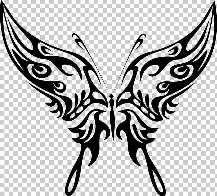 Butterfly Line Art Drawing PNG, Clipart, Art, Arthropod, Beak, Black, Brush Footed Butterfly Free PNG Download