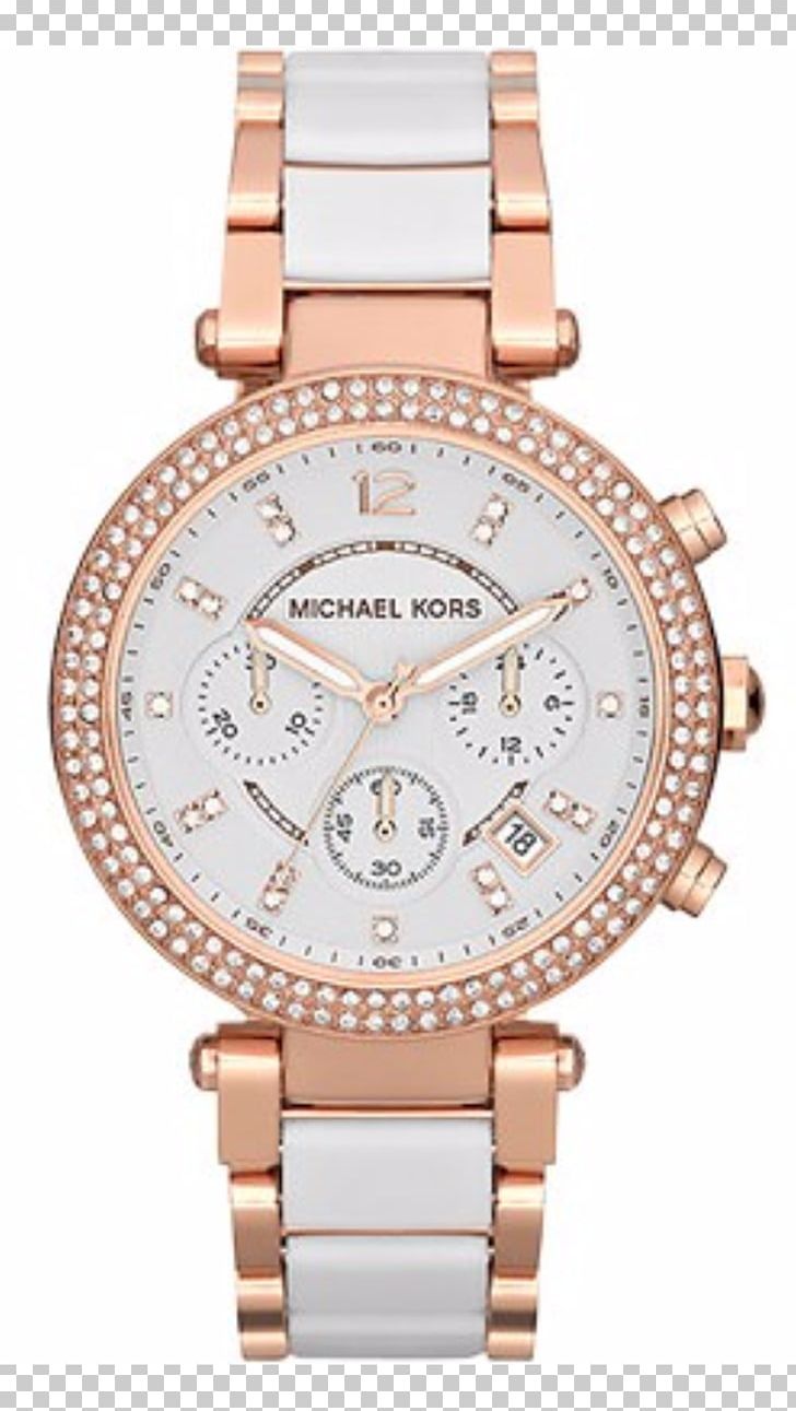 Michael Kors Women's Parker Chronograph Watch Fashion Quartz Clock PNG, Clipart,  Free PNG Download