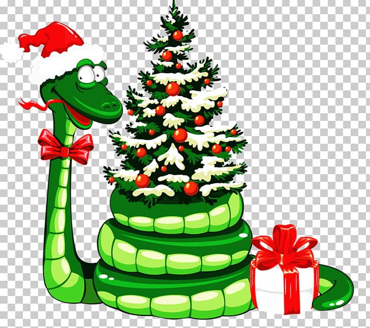 Snake Santa Claus Christmas Ornament PNG, Clipart, Animals, Cartoon, Cartoon Snake, Christmas Decoration, Decor Free PNG Download