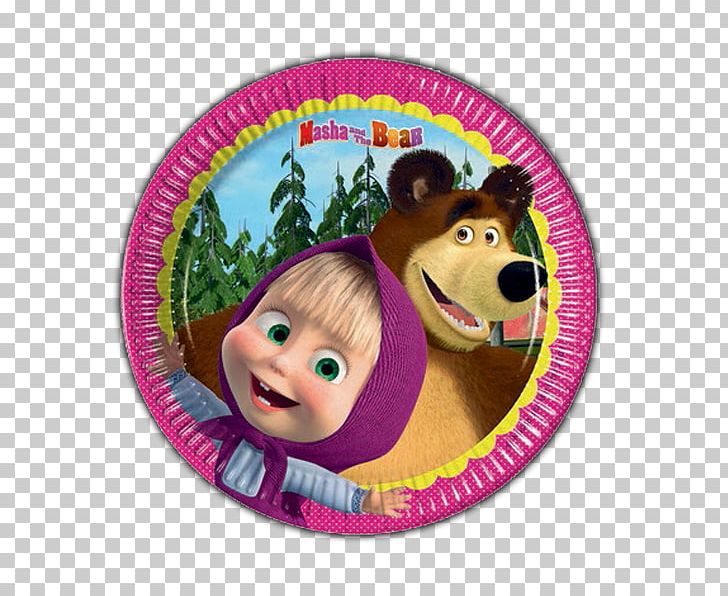 Masha And The Bear Paper Party PNG, Clipart, Masha And The Bear, Paper, Party Free PNG Download