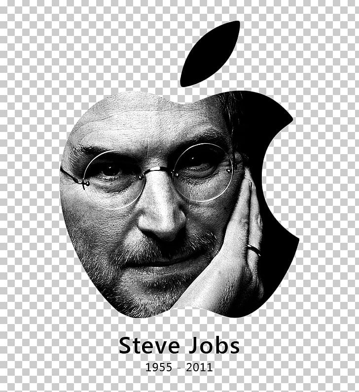 Steve Jobs Memorial Apple ICon: Steve Jobs PNG, Clipart, Apple, Apple I, Beard, Black And White, Celebrities Free PNG Download