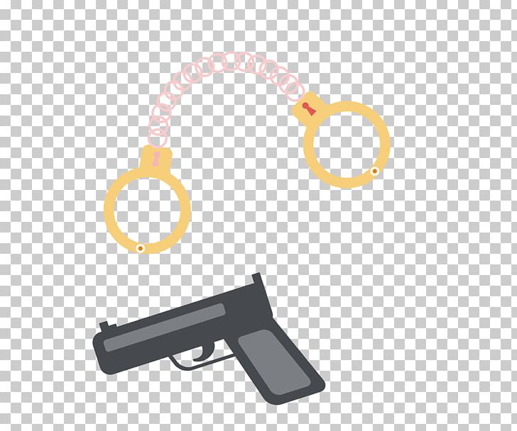 Handcuffs Pistol Firearm PNG, Clipart, Brand, Cartoon, Combinations Vector, Creative, Creative Ads Free PNG Download