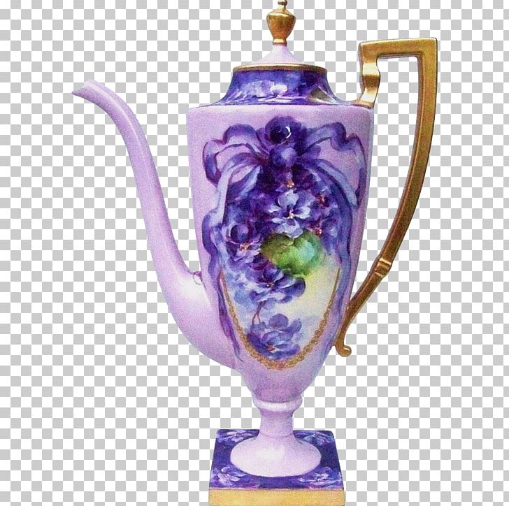 Vase Porcelain Urn Teapot Purple PNG, Clipart, Artifact, Ceramic, Drinkware, Flowers, Pitcher Free PNG Download