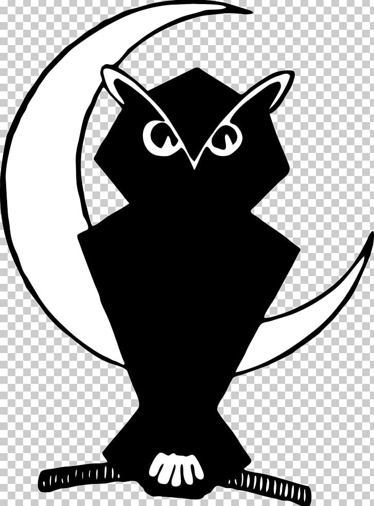 Beak Owl Silhouette Line Art PNG, Clipart, Artwork, Beak, Bird, Black, Black And White Free PNG Download