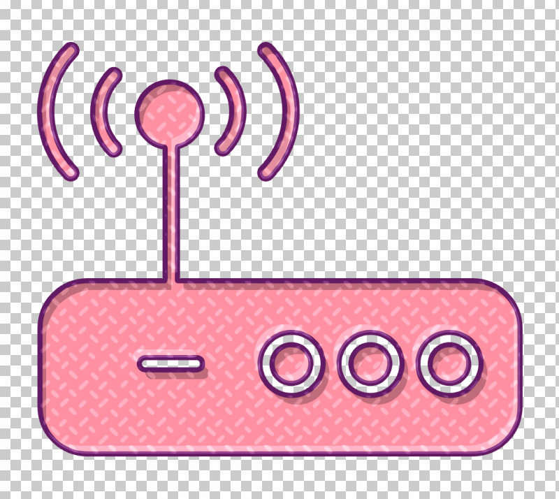 School Icon Router Icon PNG, Clipart, Line, Material Property, Pink, Router Icon, School Icon Free PNG Download