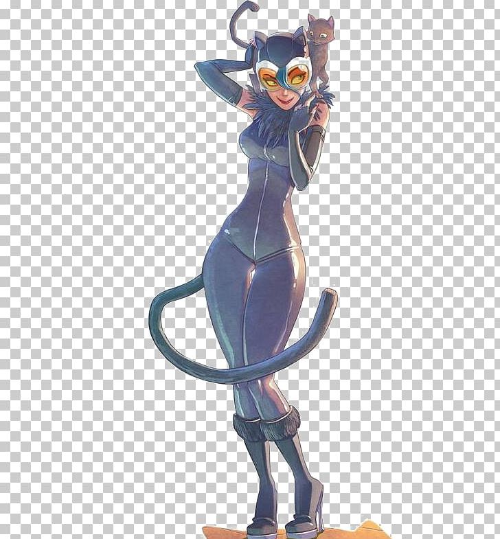 Catwoman Drawing Comics Character Illustration PNG, Clipart, Action Figure, American Comic Book, Animation, Art, Cartoon Free PNG Download